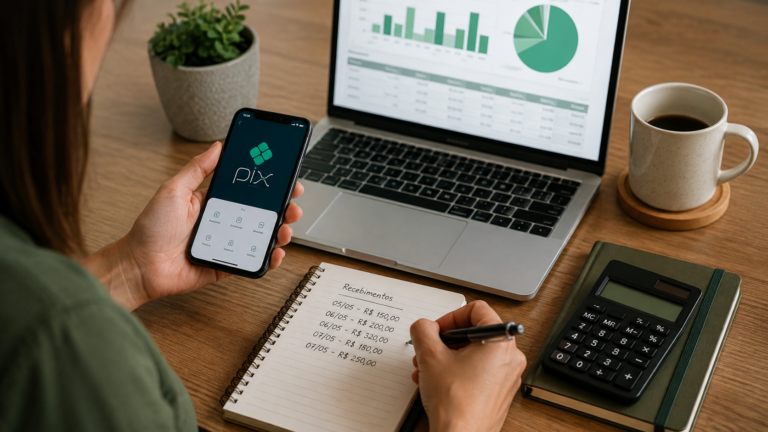 Como organizar recebimentos via Pix