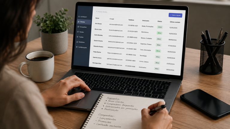 Como criar uma lista de clientes para futuras vendas