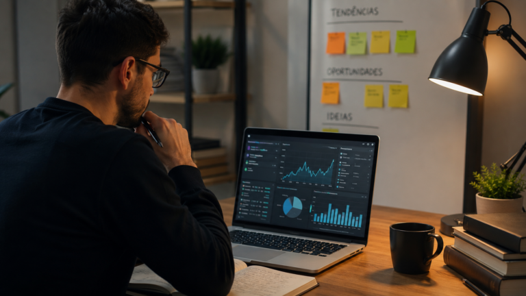 Como identificar tendências no mercado de renda digital