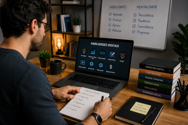 O que aprender para ampliar suas oportunidades de ganhos digitais