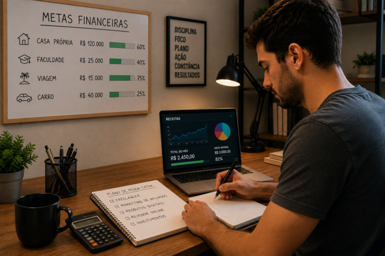 Renda complementar para quem quer atingir metas financeiras