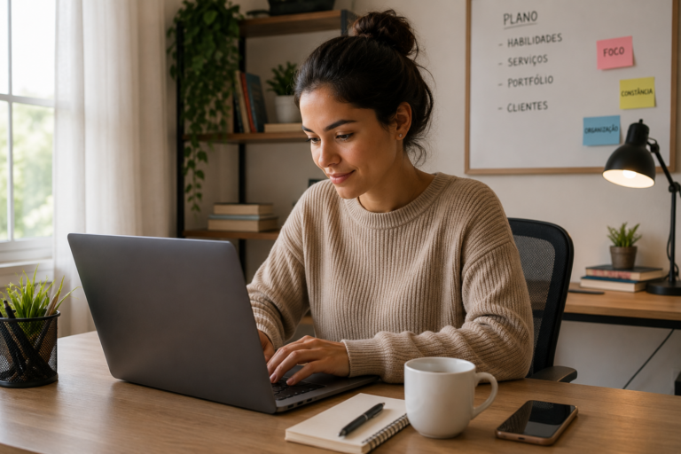 Como começar a trabalhar online utilizando apenas recursos básicos